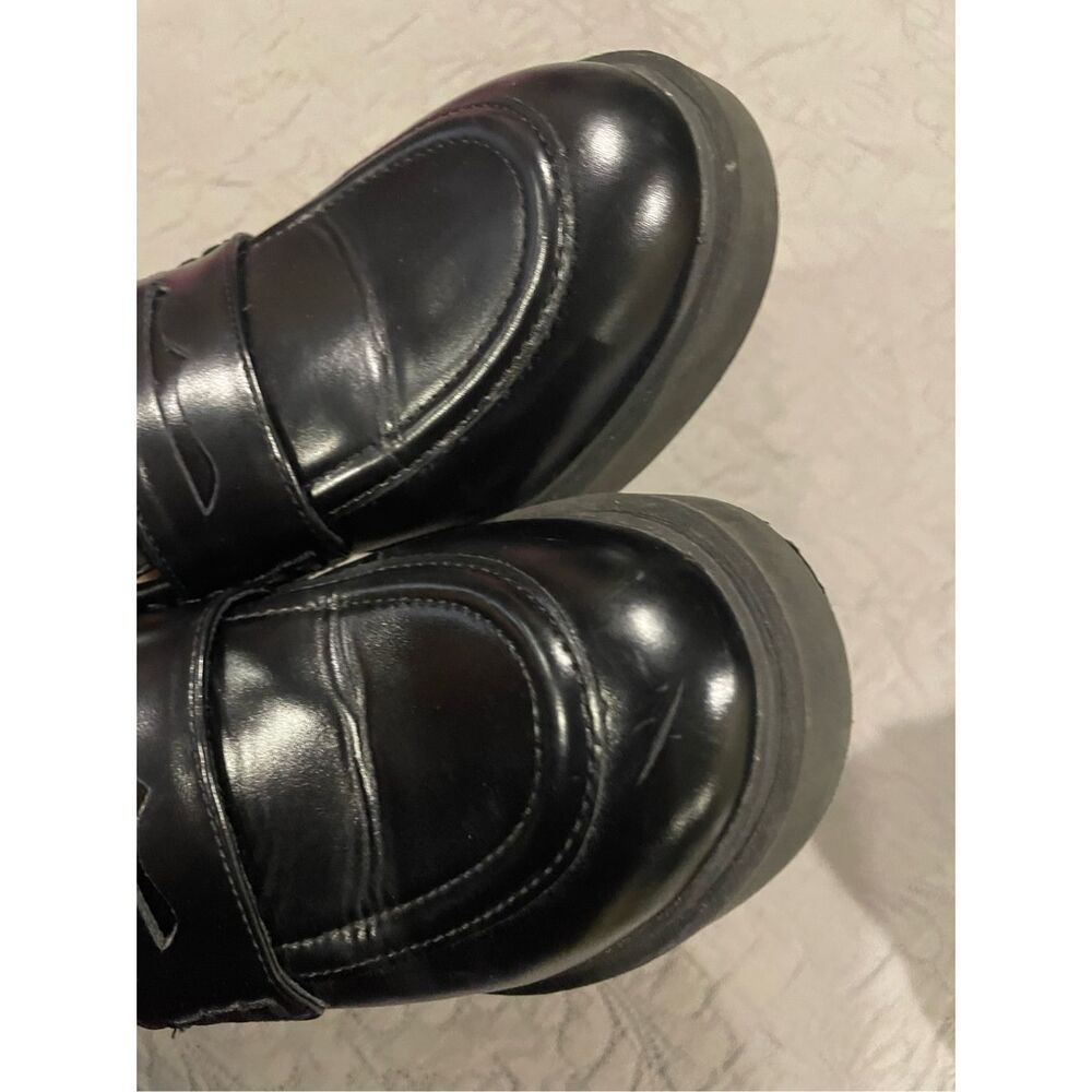 No Boundaries Women’s 8 Chunky Heel Penny Loafers - Picture 5 of 5